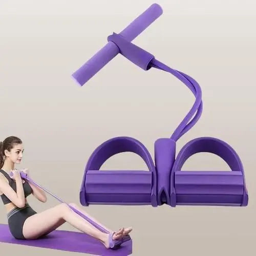 Yoga Pedal Puller Resistance Band Fitness EquipmentYoga Pedal Puller Resistance Band – Full Body Fitness Equipment for Home Workouts